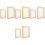 8Pcs DIY Wooden Paper Making Loop Beige Mesh Frame for Handmade Paper 5