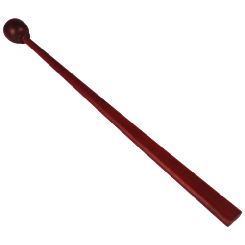 2Pcs Wood Drum Mallets Brown Temple Block Sticks for Percussion Use