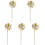 5Pcs Multi Plastic Betta Fish Training Rods for Fish Tank Activity 4