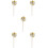 5Pcs Multi Plastic Betta Fish Training Rods for Fish Tank Activity 10