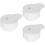 3Pcs Safety Relief Valves for Pressure Cooker Home Use White Plastic 7