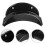 2Pcs Durable Black Iron Garden Hose Hanger Wall Mounted Storage Rack 6