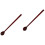 2Pcs Wood Drum Mallets Brown Temple Block Sticks for Percussion Use 7