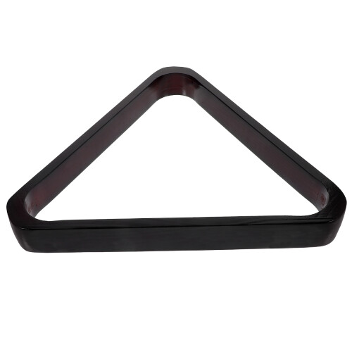 3Pcs Black Wood Billiard Triangle Frame Snooker Balls Storage Rack 1