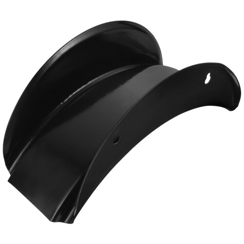 2Pcs Durable Black Iron Garden Hose Hanger Wall Mounted Storage Rack 2