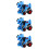 3Pcs Durable Car Toy Kids Inertial Pull Back Model 8