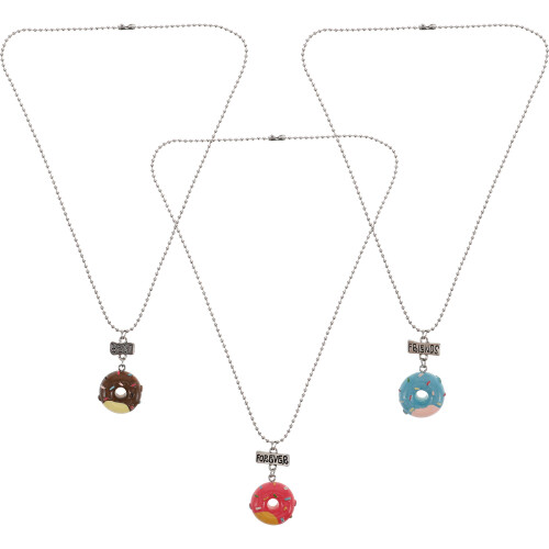 6Pz Collane Ragazza Ciondoli Argento Sicura