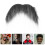 6Pz Barba Artificiale Realistica in Tessuto Per Spettacoli E Party 10