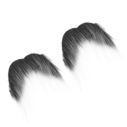 6Pz Barba Artificiale Realistica in Tessuto Per Spettacoli E Party 2