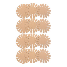 24Pcs Khaki DIY Basket Weaving Kit for Kids Paper Crafting Supplies