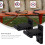 4Pairs ABS Black Bow Stand Wall Mount Adhesive Bow Storage Holder 11
