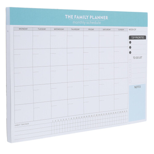 2Pz Planner Mensile Per Studenti , Agenda Versatile Per Task E Note 1