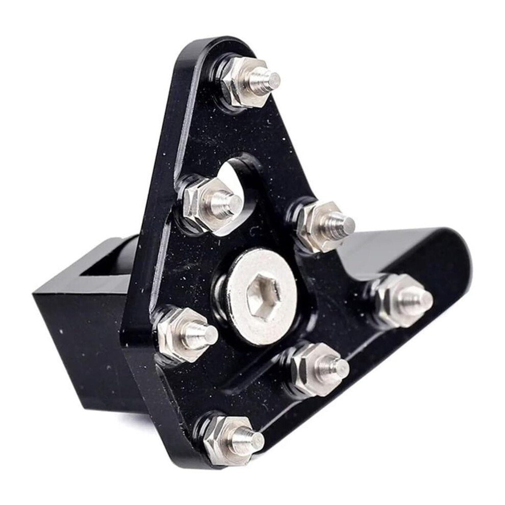 Motorcycle Footpeg For Crf50 Xr50 Cnc Aluminum Footrest Rear Brake Pedal Foot Pegs Compatible With Honda Models Black 9412369345639