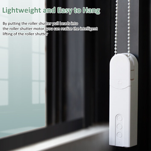 Motorized Smart Blinds Drive for Roller Shade, Zigbee / WiFi / BT, White 1