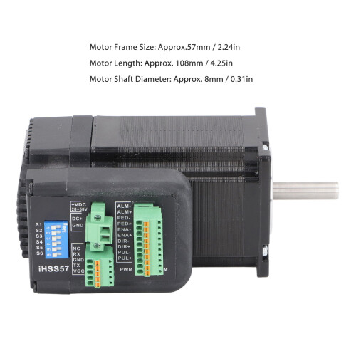 Stepper Servo Motor 2Nm 5A for CNC Milling Engraving 57mm 1