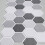 Selfadhesive wall tiles, 10 sheets, 3D vanity, hexagonal, 30 x 29 cm 5
