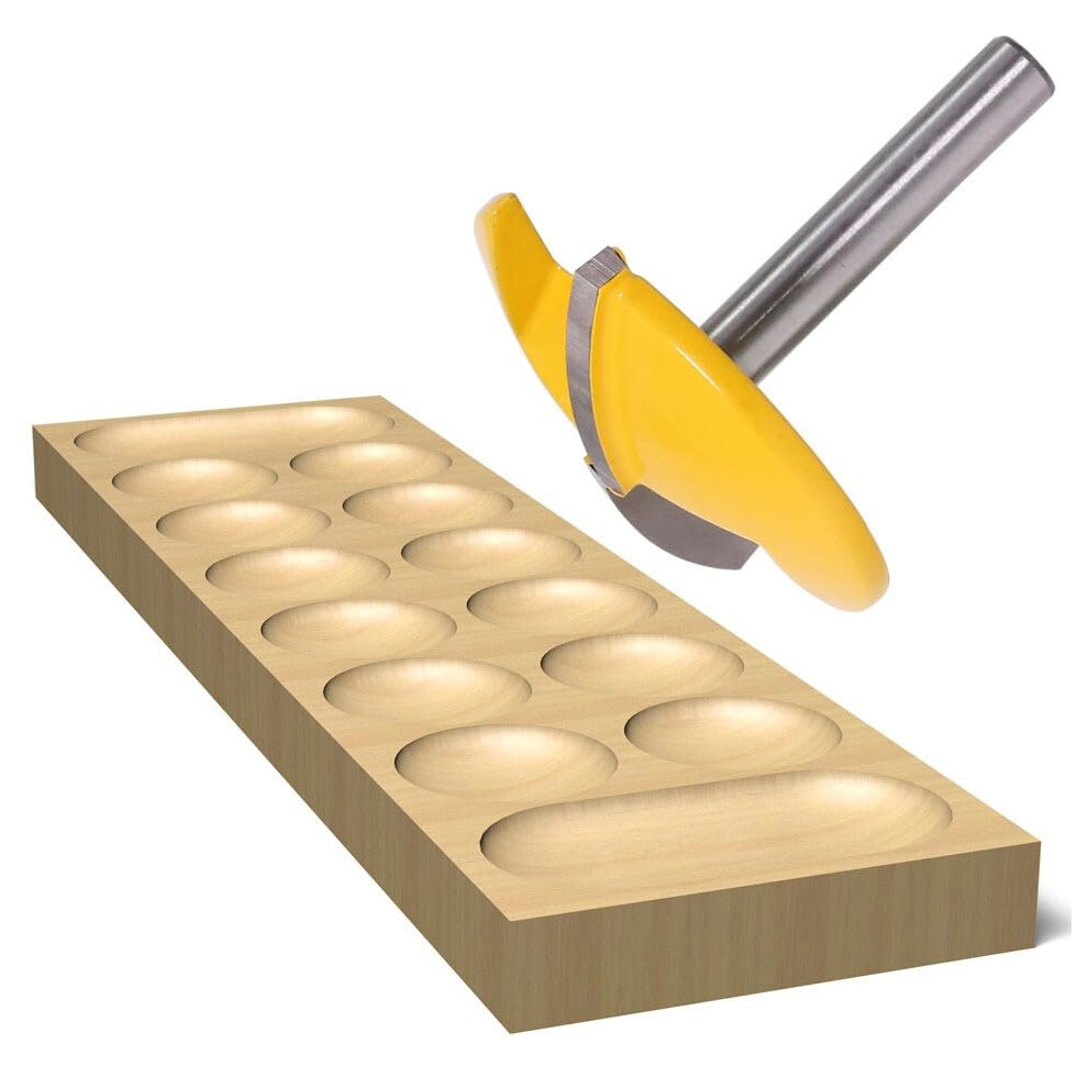 Woodworking Router Bit 6Mm Shank Performance Milling Cutter For Small Bowls 9412369346117
