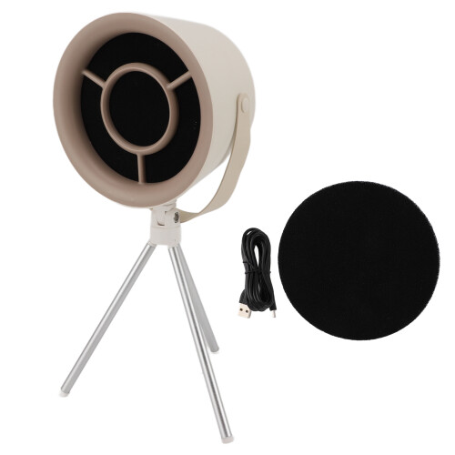 Portable 5V White Range Hood, Detachable, 3 Speed, 18x40cm 2