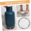 Propane Tank Stand Stainless Steel Silver 2