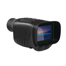 Performance Night Vision Monocular for Outdoor Enthusiasts with Infrared Lighting (Black) Schwarz