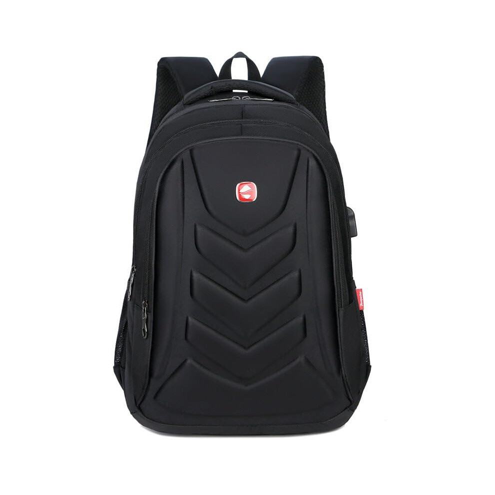Waterproof Hard Shell Laptop Backpack For College And Travel - Unisex, Durable Material, Fits 15.6 Inch Laptops Black 9412369346902