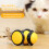 Katzen-Federspielzeug-Training mit leichtem, automatischem-Rosa 4