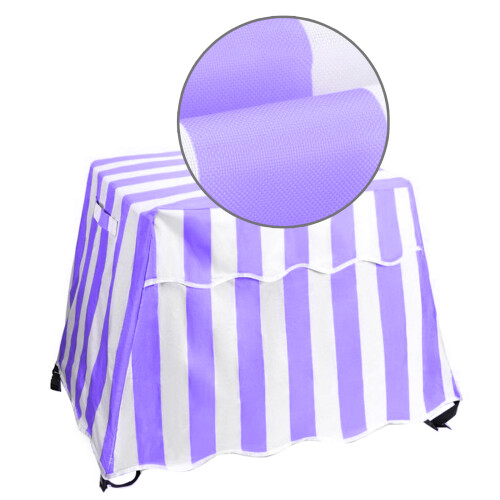 Couverture de Table de jeu colorée résistante à-Violet et blanc