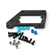 SCX10 PRO 1/10 RC Auto Upgrade Carbonfaser Servo-Halter Achsausleger