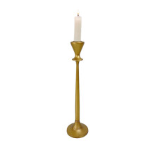 Bougeoir conique Vintage en métal, bougeoirs antiques,-34D