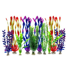 10Pcs Artificial Water Plant Aquariums Plant-10 piece kelp set