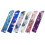 5Pcs Handhelds Folding Fan Storage Bag Vintage Flower-Grey 4