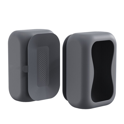 Flexible Tissue Storage Dispenser Wall Mount-Dark Grey
