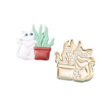 Embossed Sealings Wax Stamp Head 3D Cats Fire Lacquers Seal-C