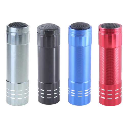 Flashlight Diversions Safe Secret Stashes Compartments-Silver 1