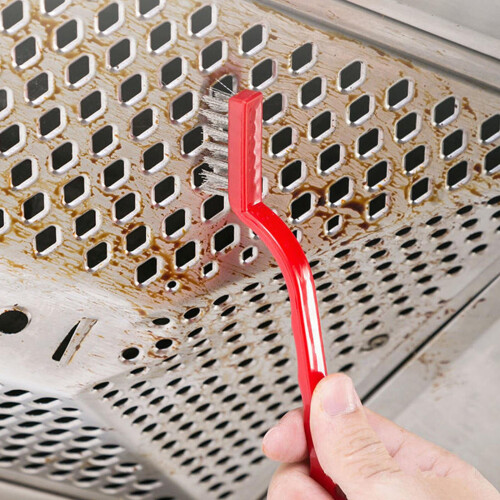 Efficient Kitchen Stove Scrubbing 3 Brushes Effective Stove 2