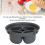 Nonstick 4 Egg Poacher Insert, Even Heat Distribution, Safe PP Material 4