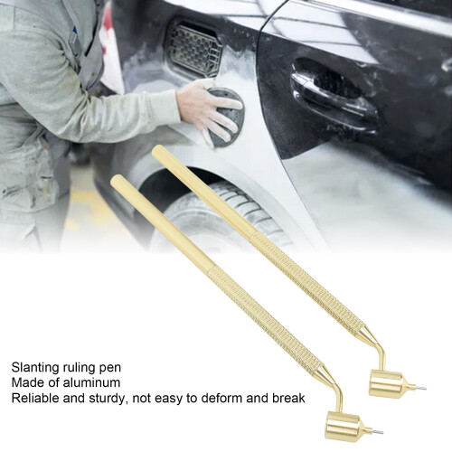 Aluminum Touch Up Ruling Pen Set with Skid Resistance Handle 2