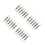 24Stk Auspuff Spannfedern System Silber Haltbar 5