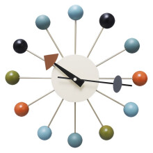 Quartz Clock, Mid Century Modern Design with Silent Movement, Non Ticking, Decorative Timepiece for Office, Kitchen, Living Room, Bedroom, Bathroom, C