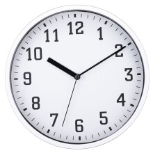Battery Operated Non Ticking Wall Clock, 10 Inch Modern Design Mute Timepiece With Easy To Read Numbers For Home Decor