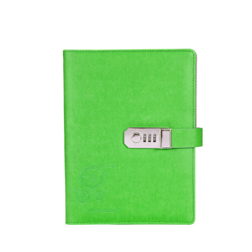 3Stk Notizbuch Light Green Mit Passwort Diary Journal Für Notizen