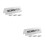 8Pcs White Acrylic Reserved Signs Multipurpose Table Seating Markers 4