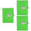 3Stk Notizbuch Light Green Mit Passwort Diary Journal Für Notizen 6