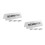 8Pcs White Acrylic Reserved Signs Multipurpose Table Seating Markers 10