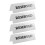 8Pcs White Acrylic Reserved Signs Multipurpose Table Seating Markers 2