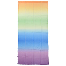 Sheer Privacy Curtain with Gradient Pattern, Moisturizing Natural Light Filter Drapes for Bedroom Living Space, Decorative Window Panels for Easy Inst
