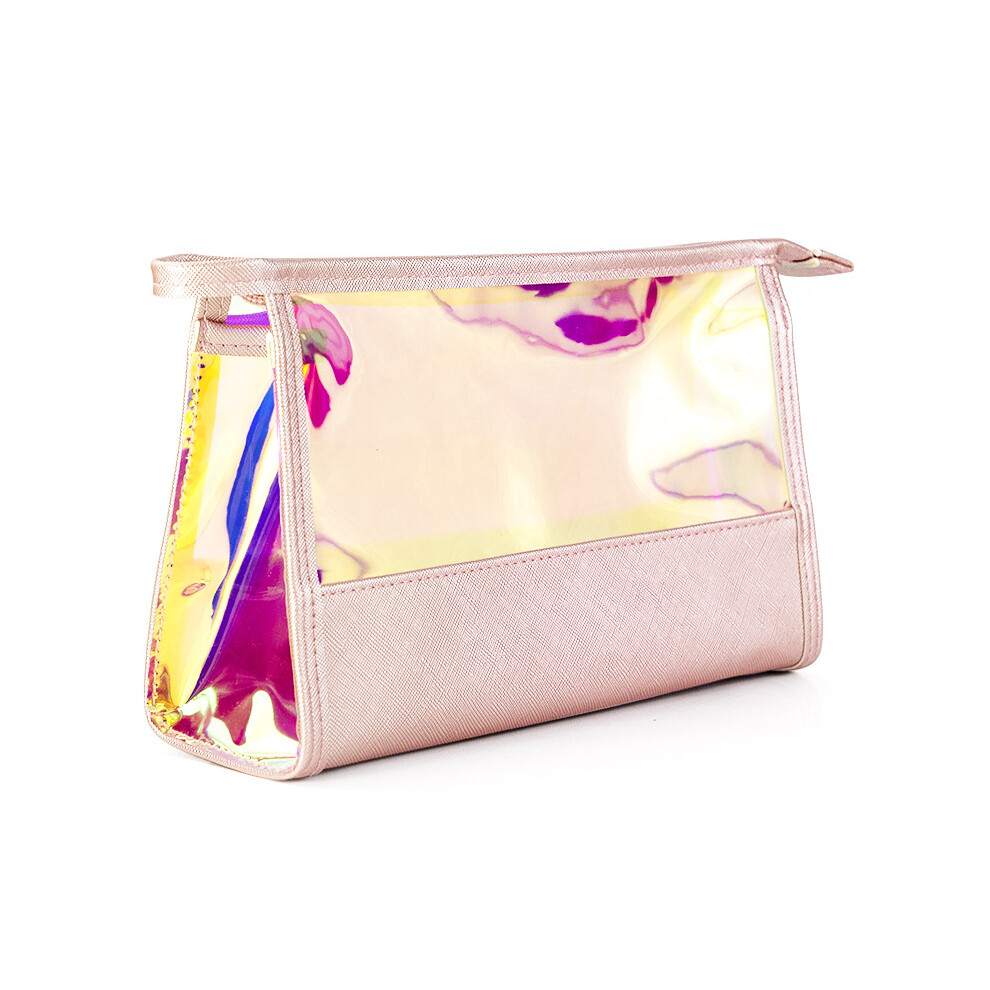 Sparkly Glittery Travel Makeup Bag, Multipurpose Cosmetic Organizer with Large Capacity and Waterproof Feature, Portable and Easy to Carry for Women (
