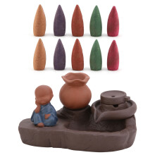 Backflow Incense Cones For Wide Application, Purge Bad Spirits And Promote Home Cleansing Purification