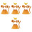 4 Cosplay Mono Orejas Marrón Falda 5