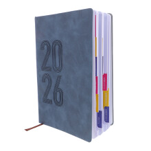 3Ud Agenda Azul 2026 Cuaderno Semanal Mensual PU Para Uso Diario